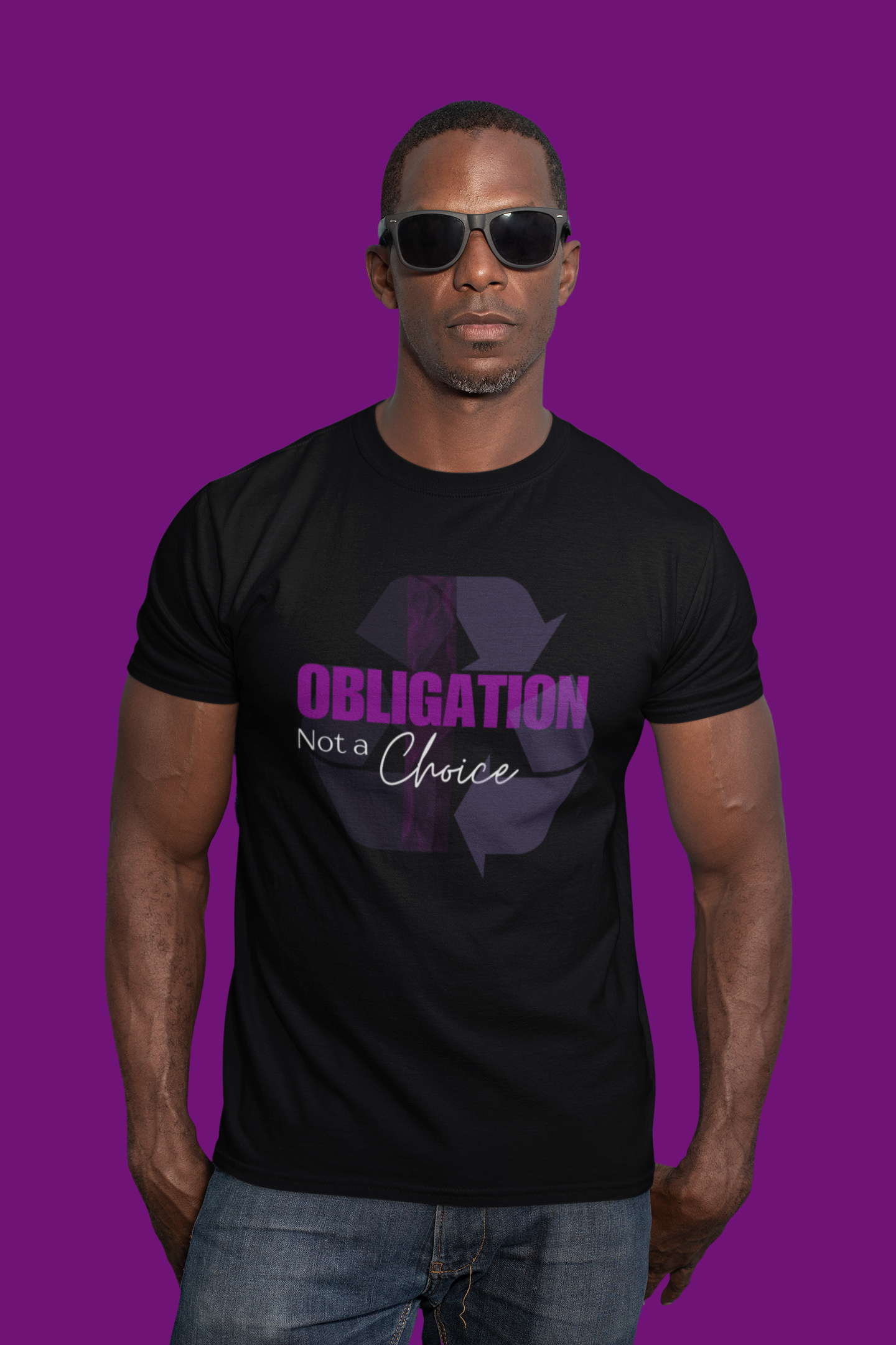 Obligation Not a Choice Slim Fit T-shirt