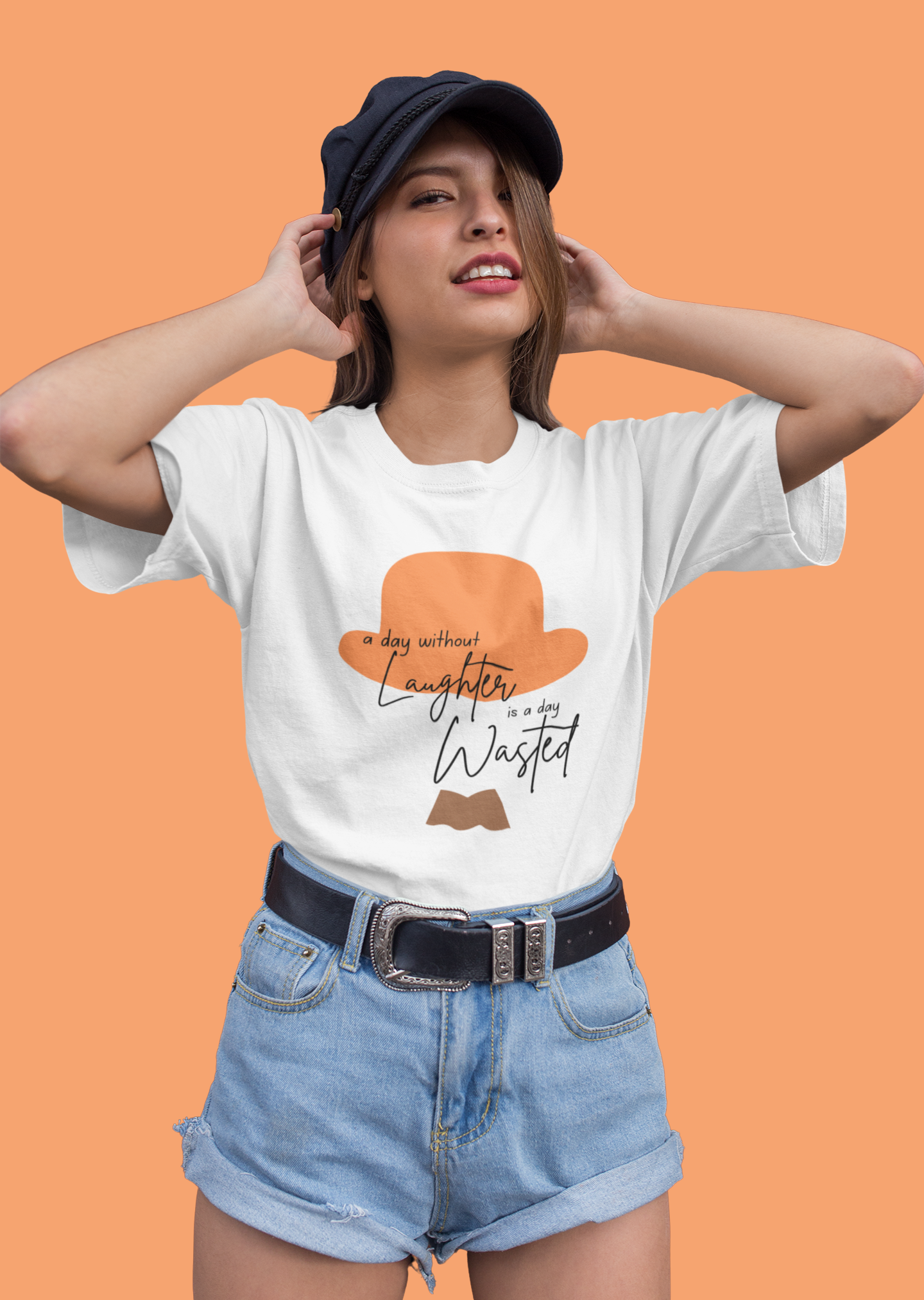 A day without laughter Oversize T-shirt