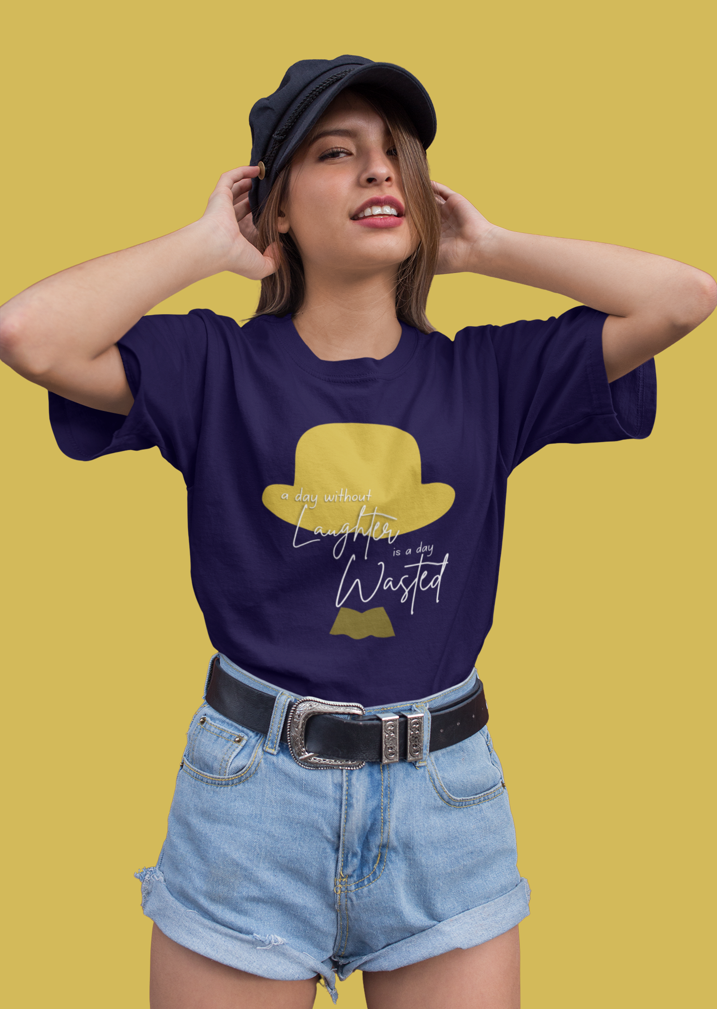 A day without laughter Oversize T-shirt