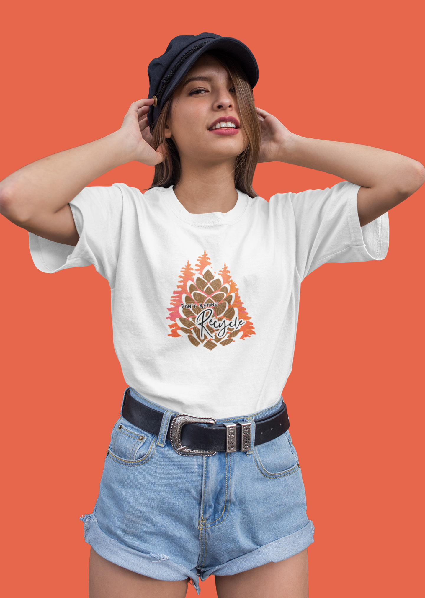 Don't Repine Recycle Oversize T-shirt