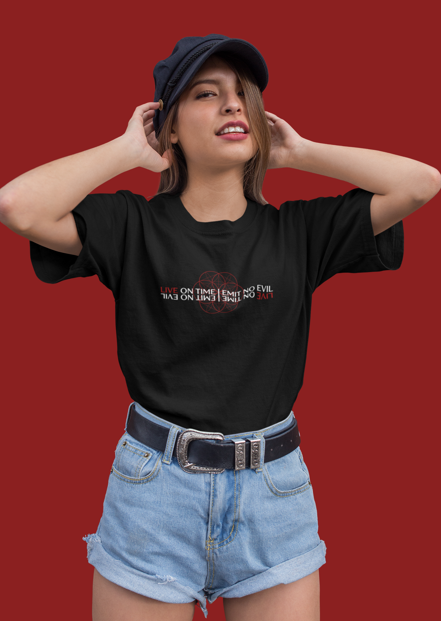 Live On Time Emit No Evil Oversize T-shirt