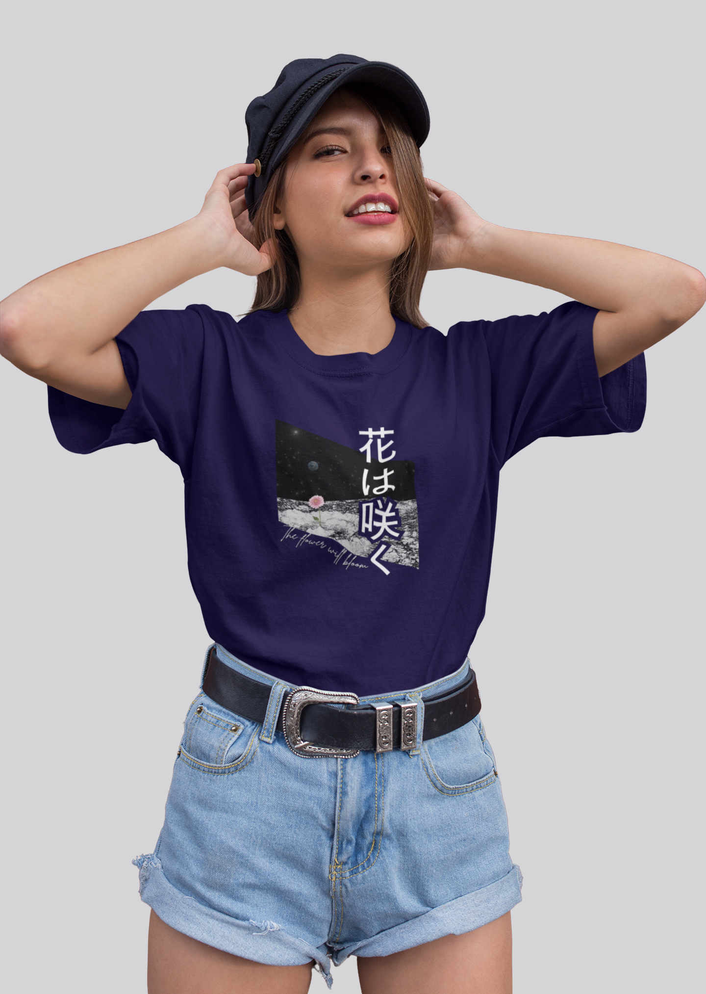 花は咲く The Flowers Will Bloom Oversize T-shirt