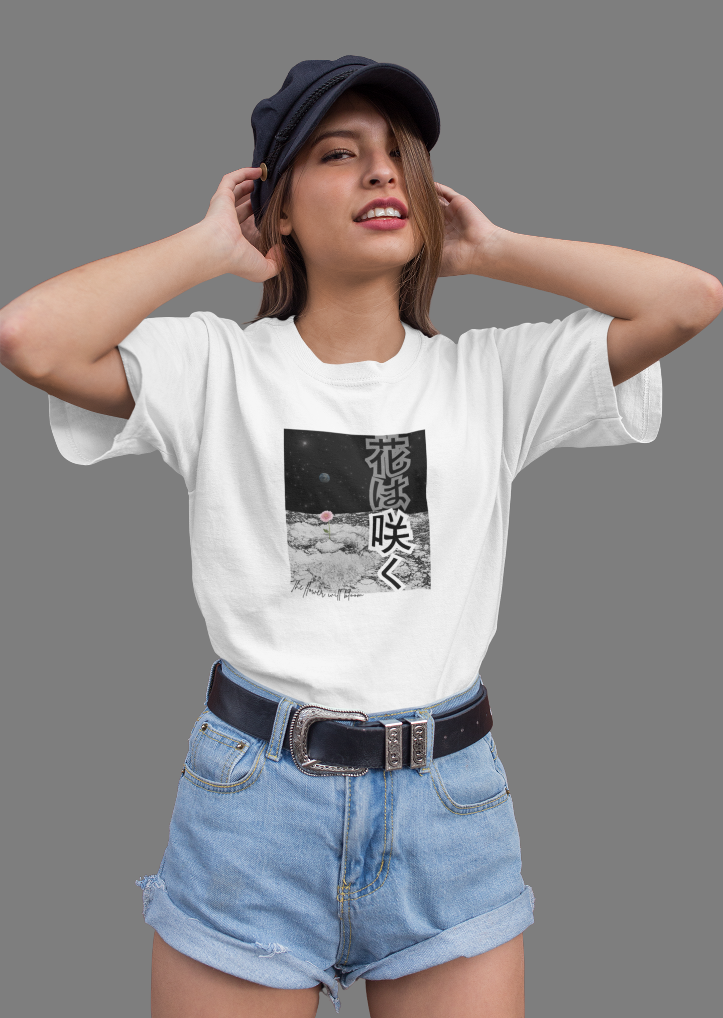 花は咲く The Flowers Will Bloom Oversize T-shirt
