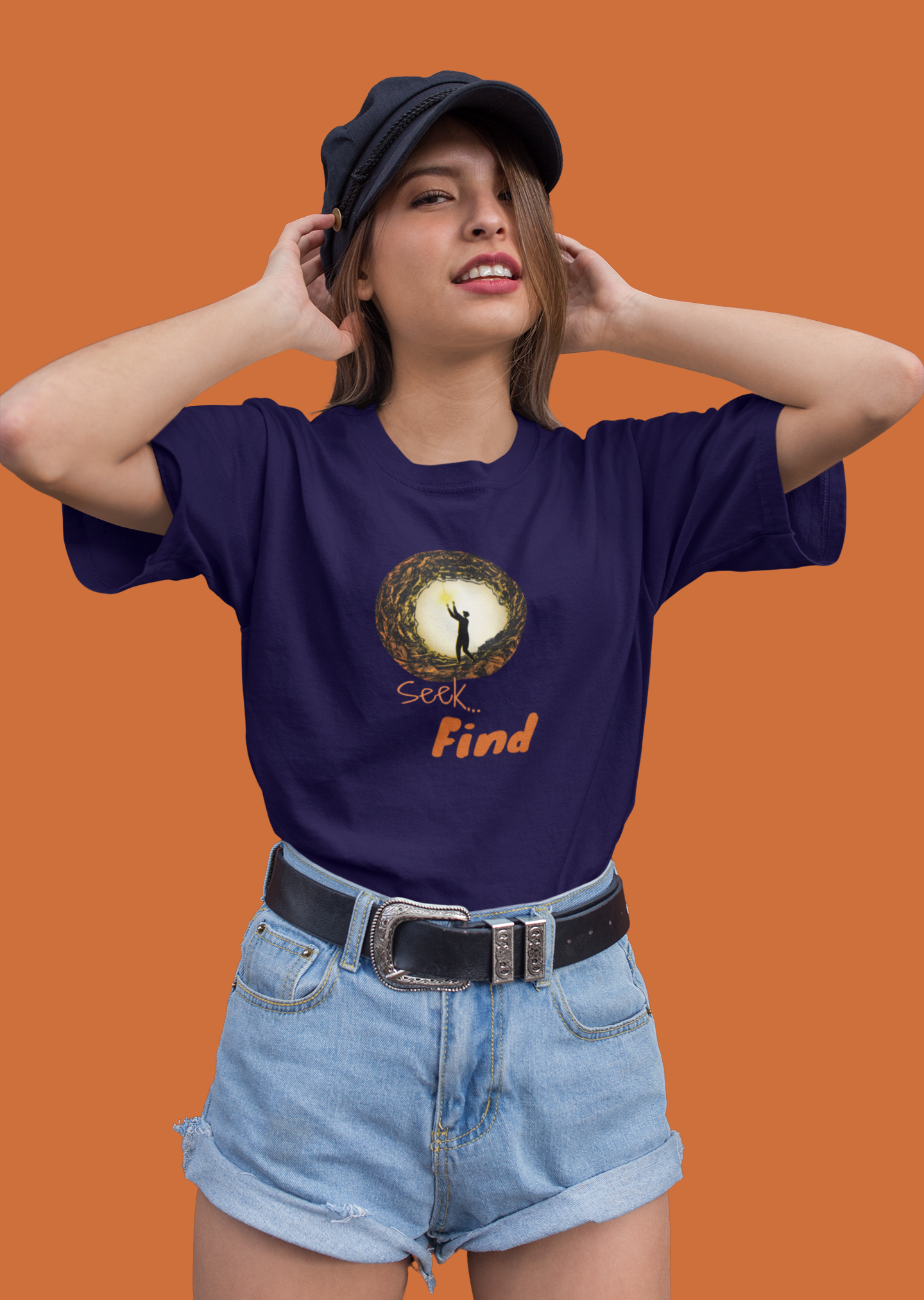 Seek Find Oversize T-shirt