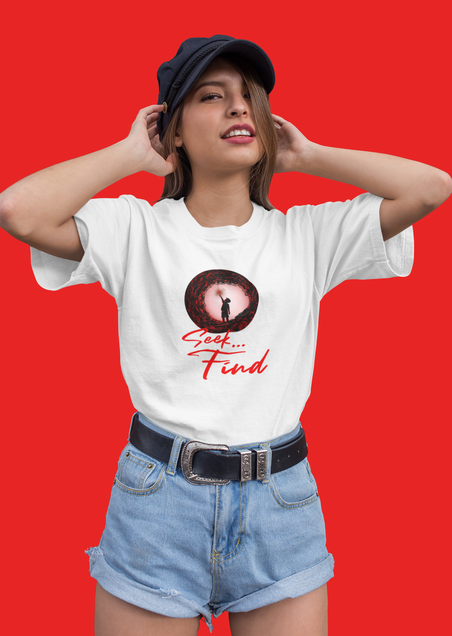 Seek Find Oversize T-shirt