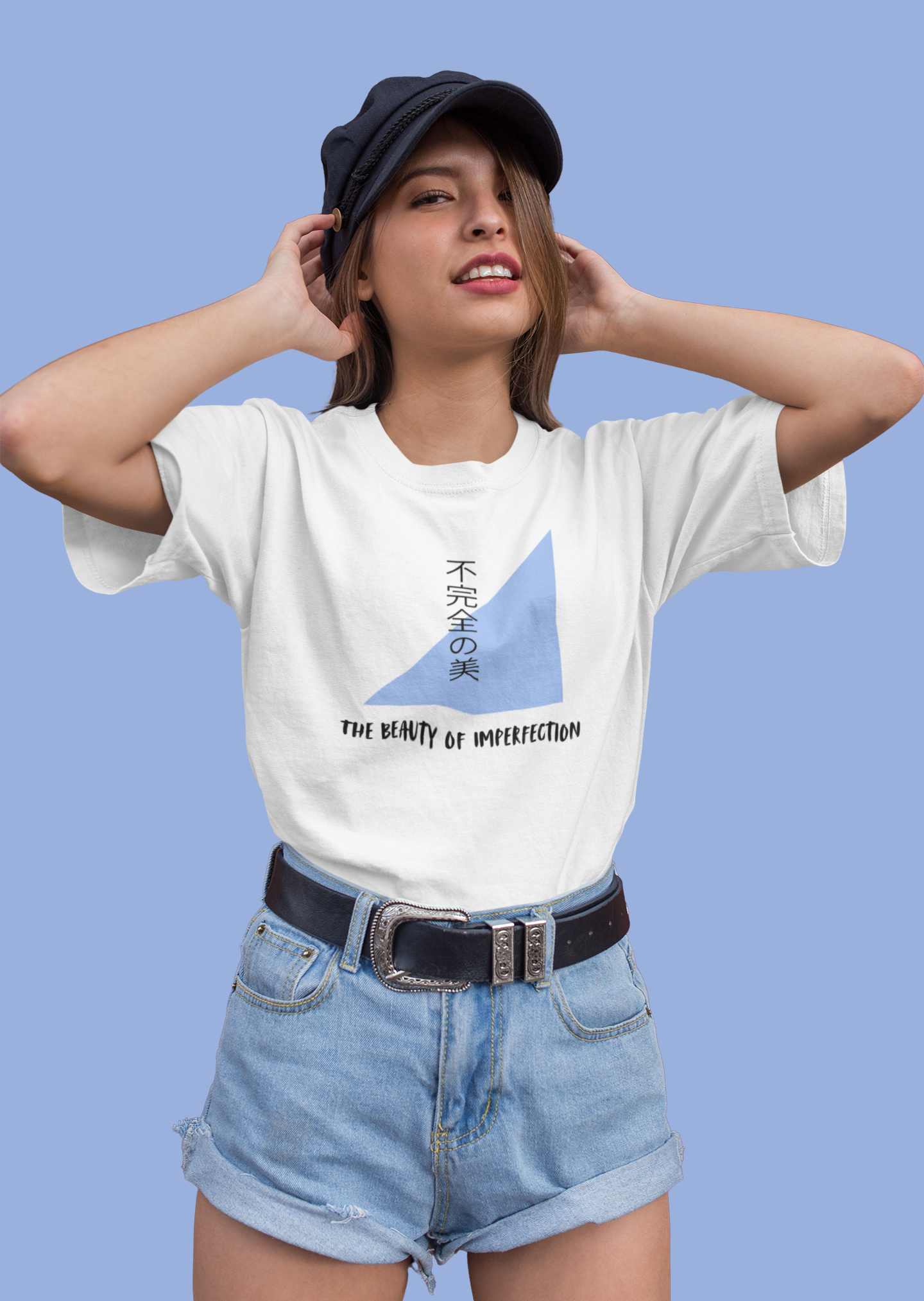 不完全の美 The Beauty of Imperfection Oversize T-shirt
