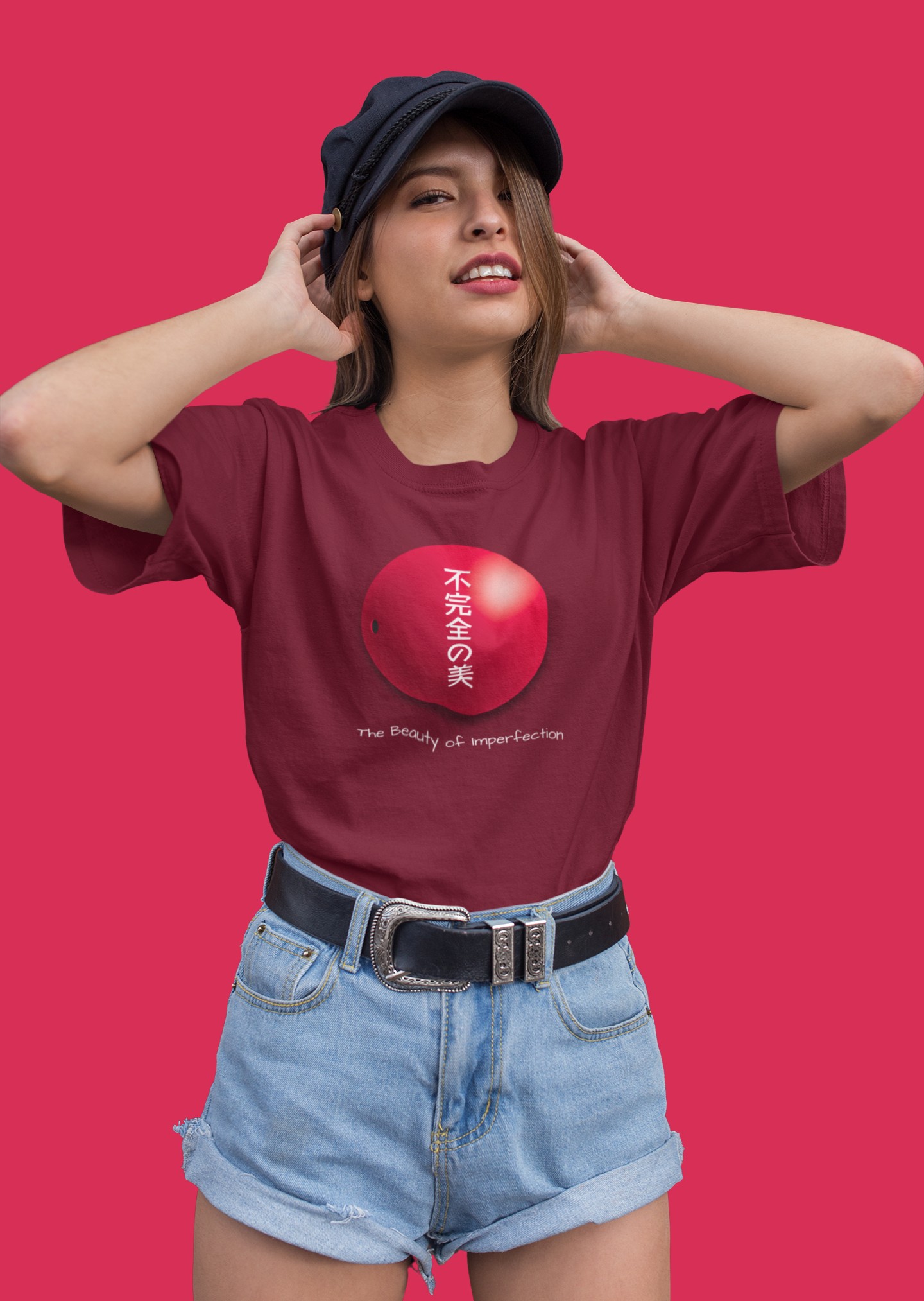 不完全の美 The Beauty of Imperfection Oversize T-shirt