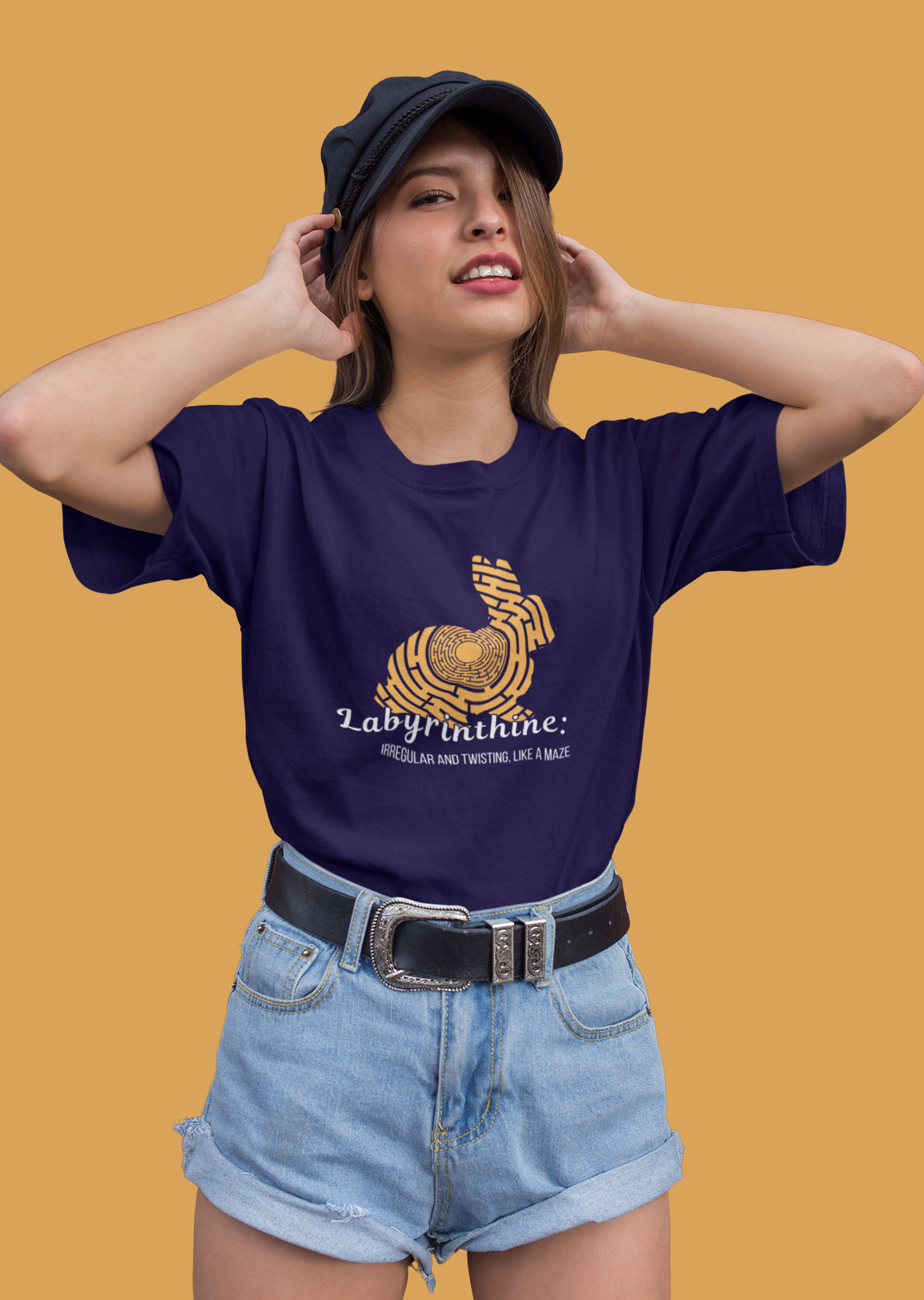 Labyrinthine Oversize T-shirt
