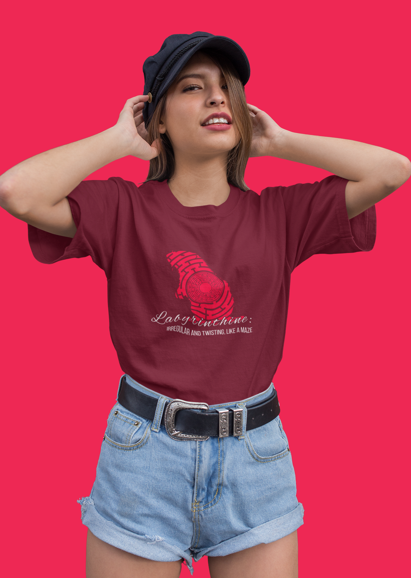 Labyrinthine Oversize T-shirt