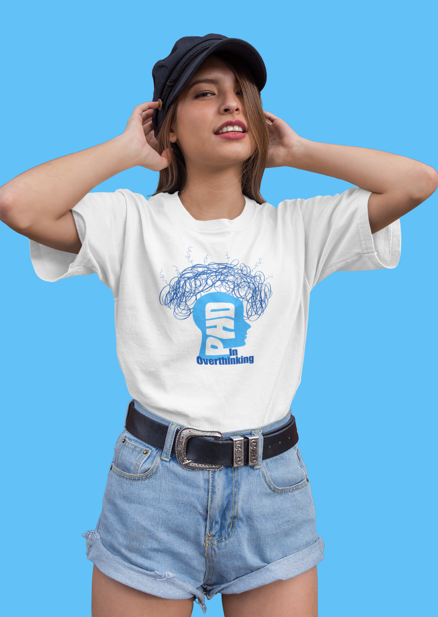 PHD in Overthinking Oversize T-shirt