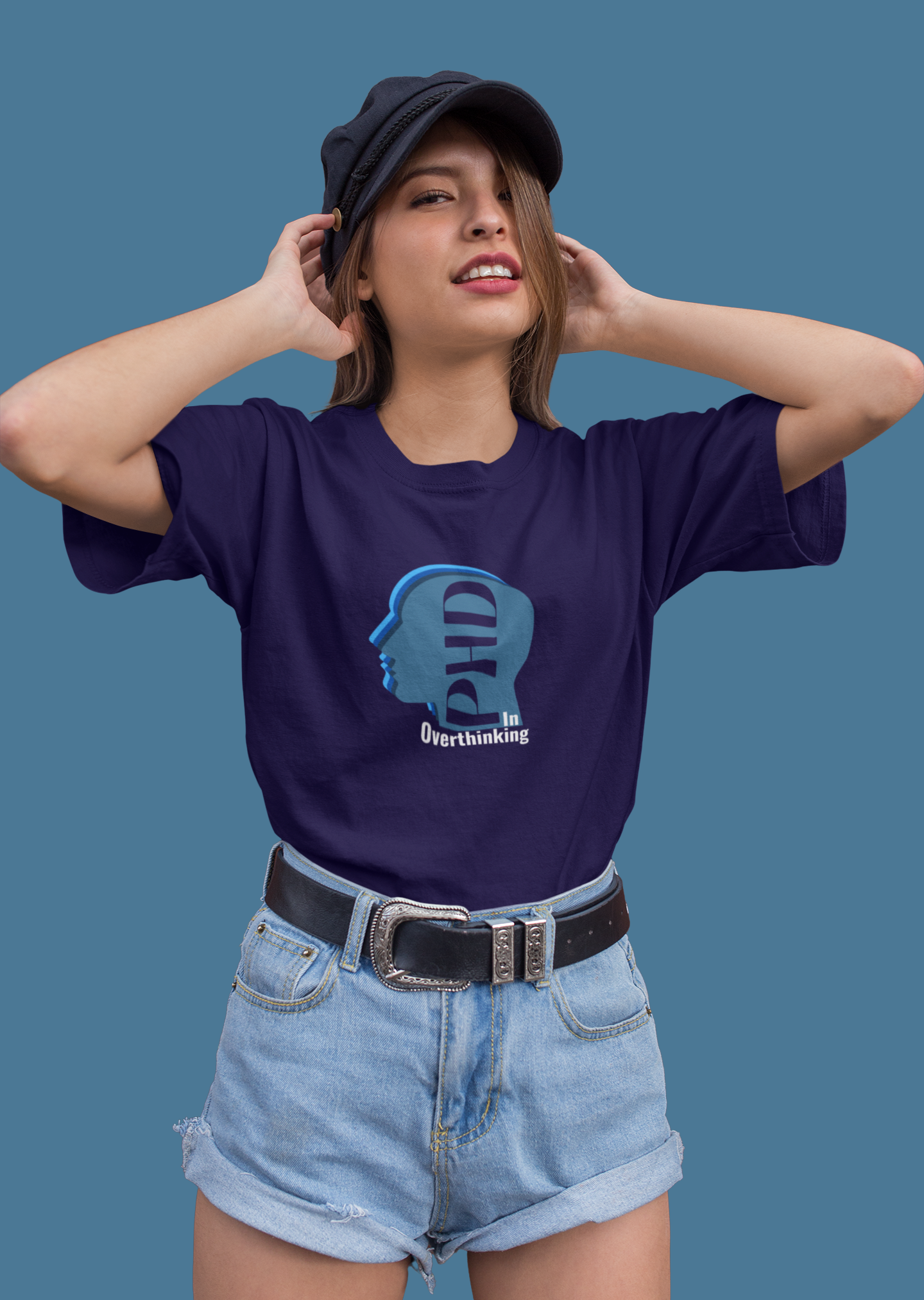PHD in Overthinking Oversize T-shirt