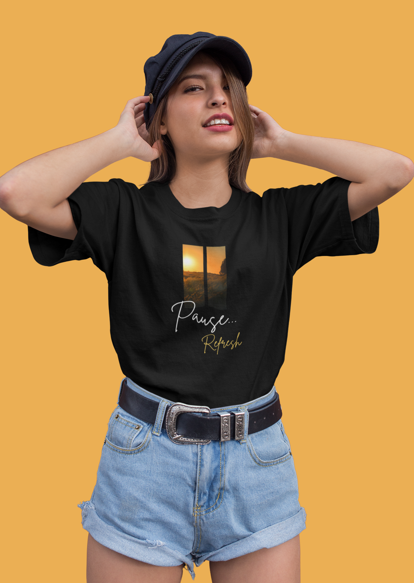 Pause Refresh Oversize T-shirt