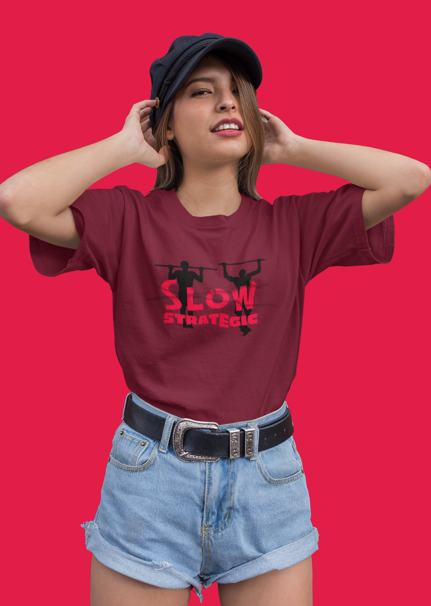 Not Lazy, Efficient Oversize T-shirt
