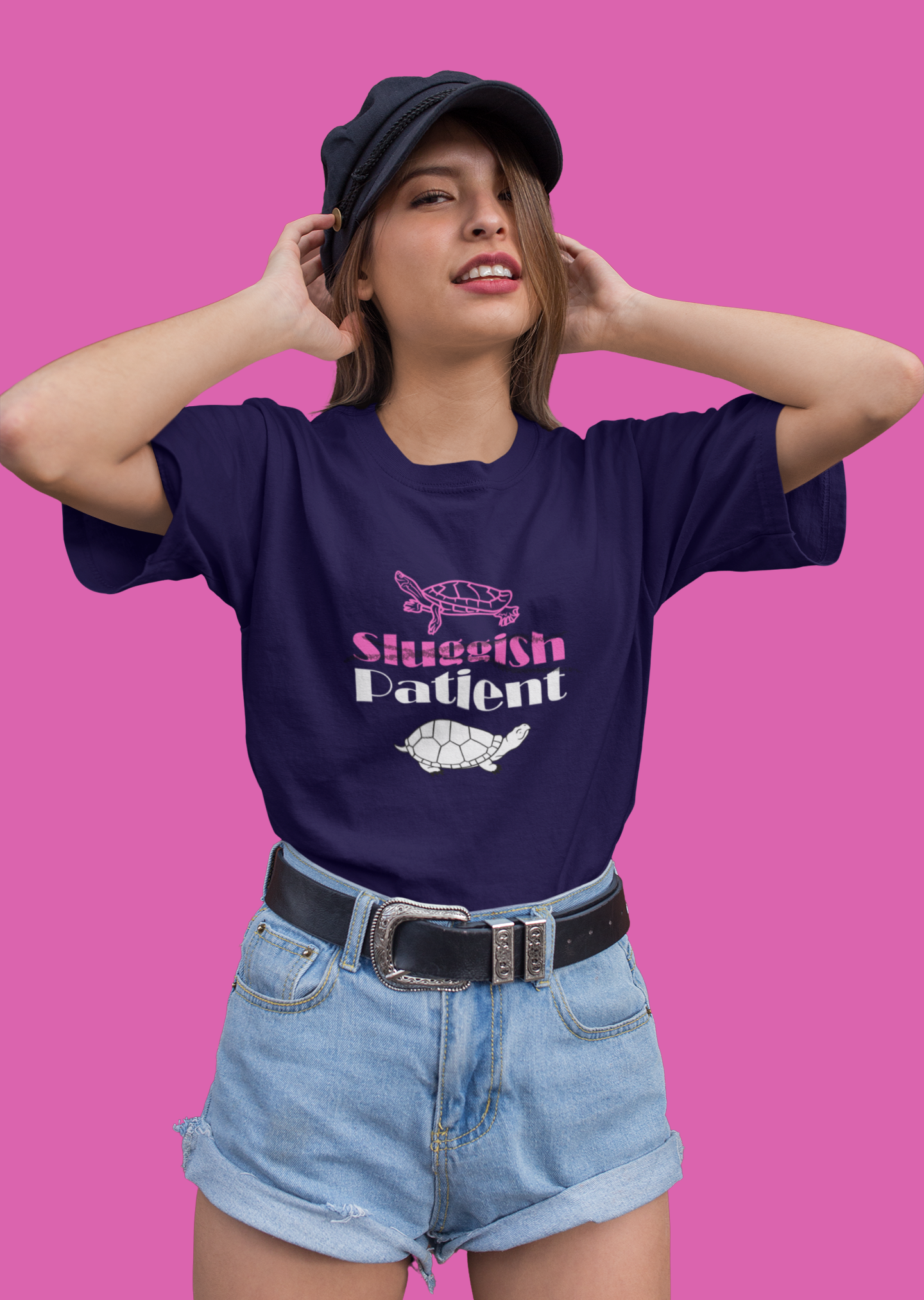 Not Lazy, Efficient Oversize T-shirt