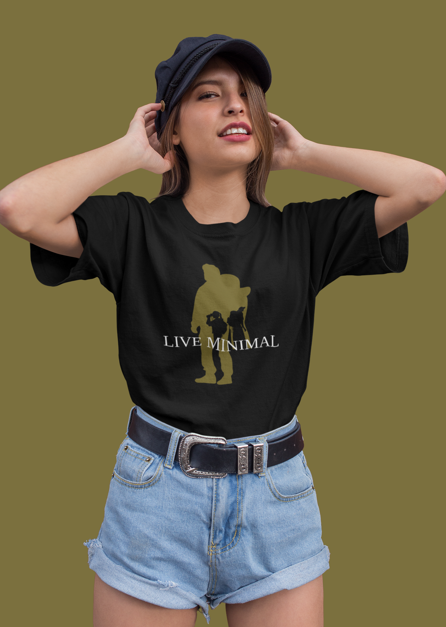 Live Minimal Oversize T-shirt