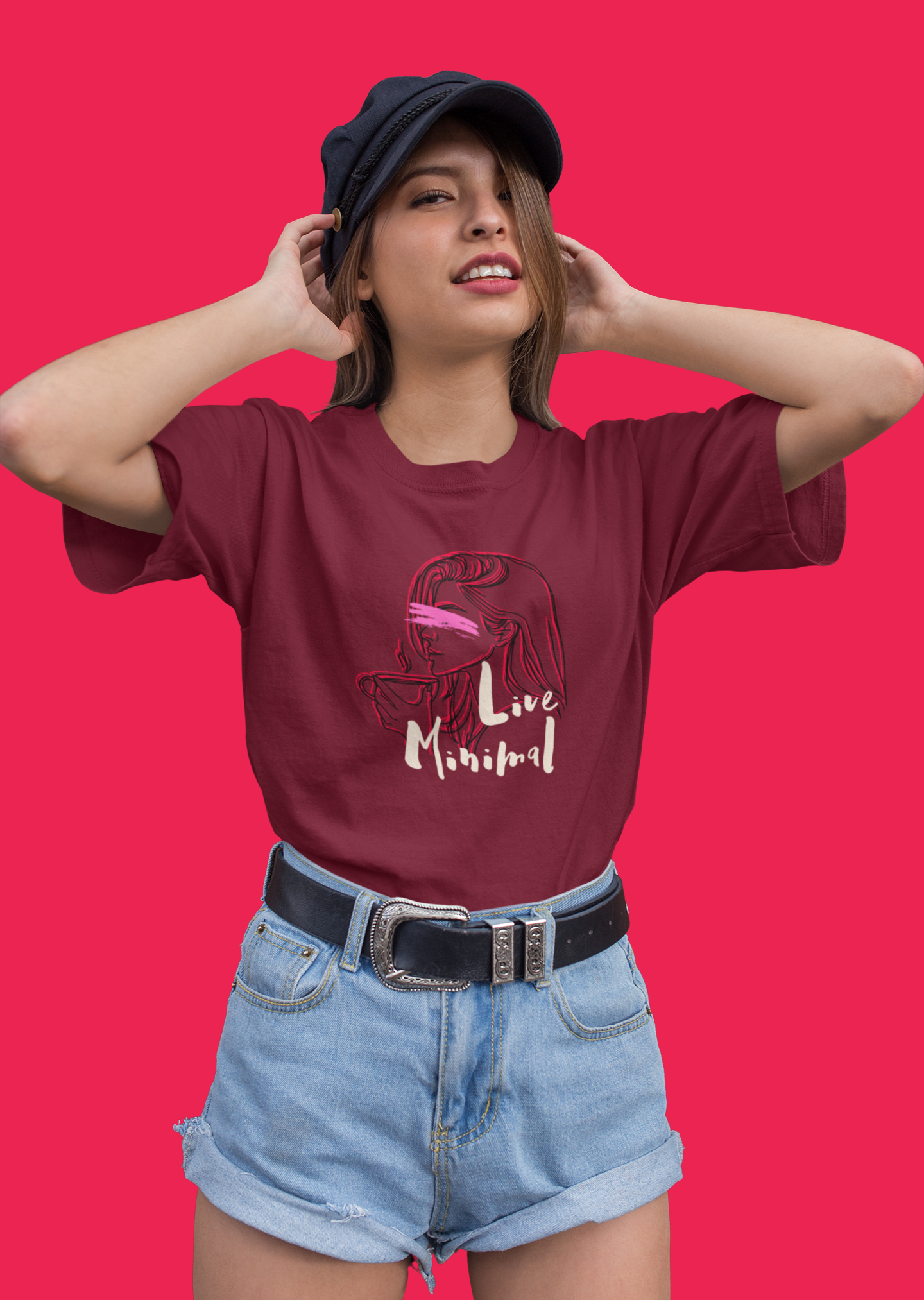 Live Minimal Oversize T-shirt