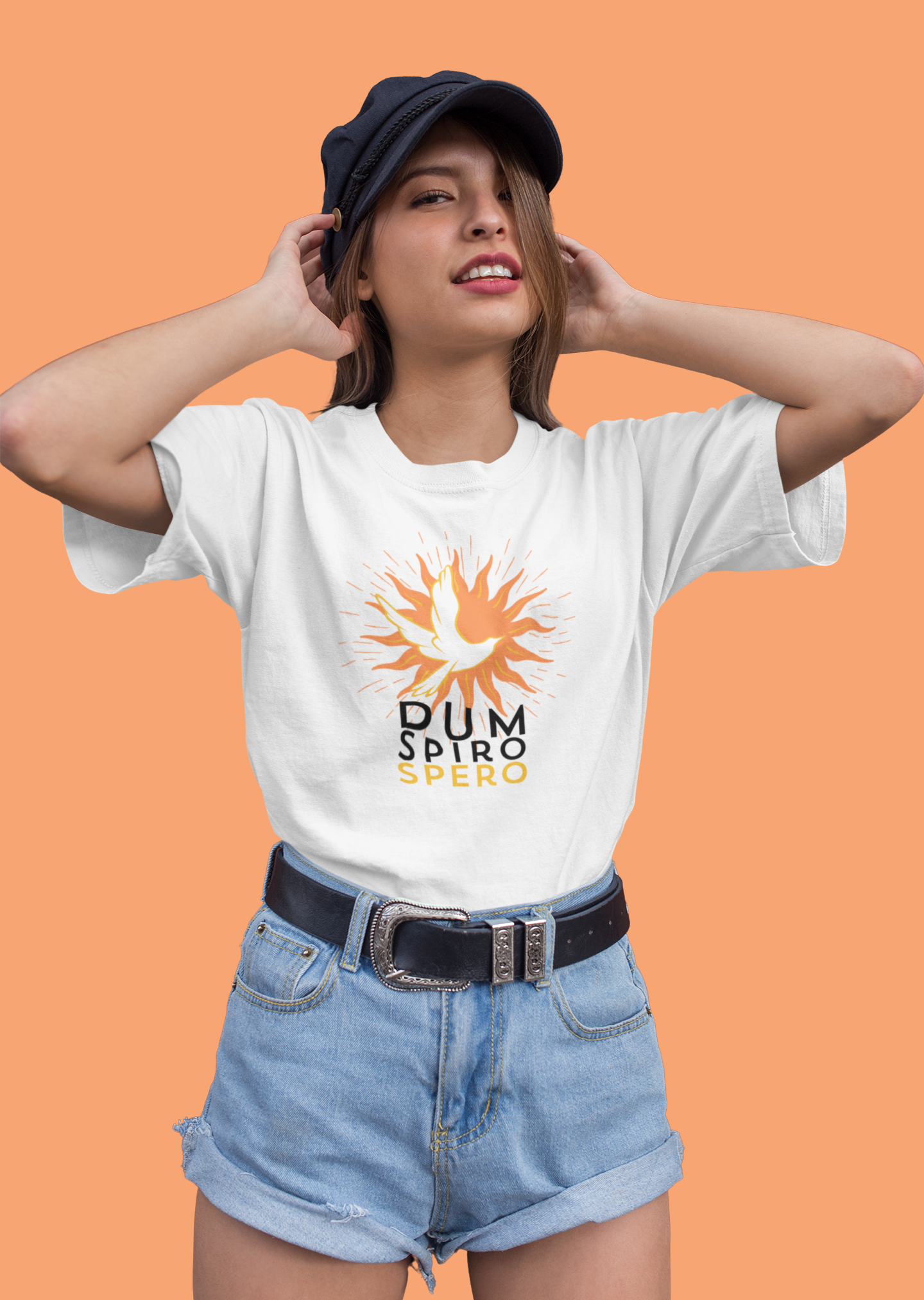 Dum Spiro, Spero Oversize T-shirt