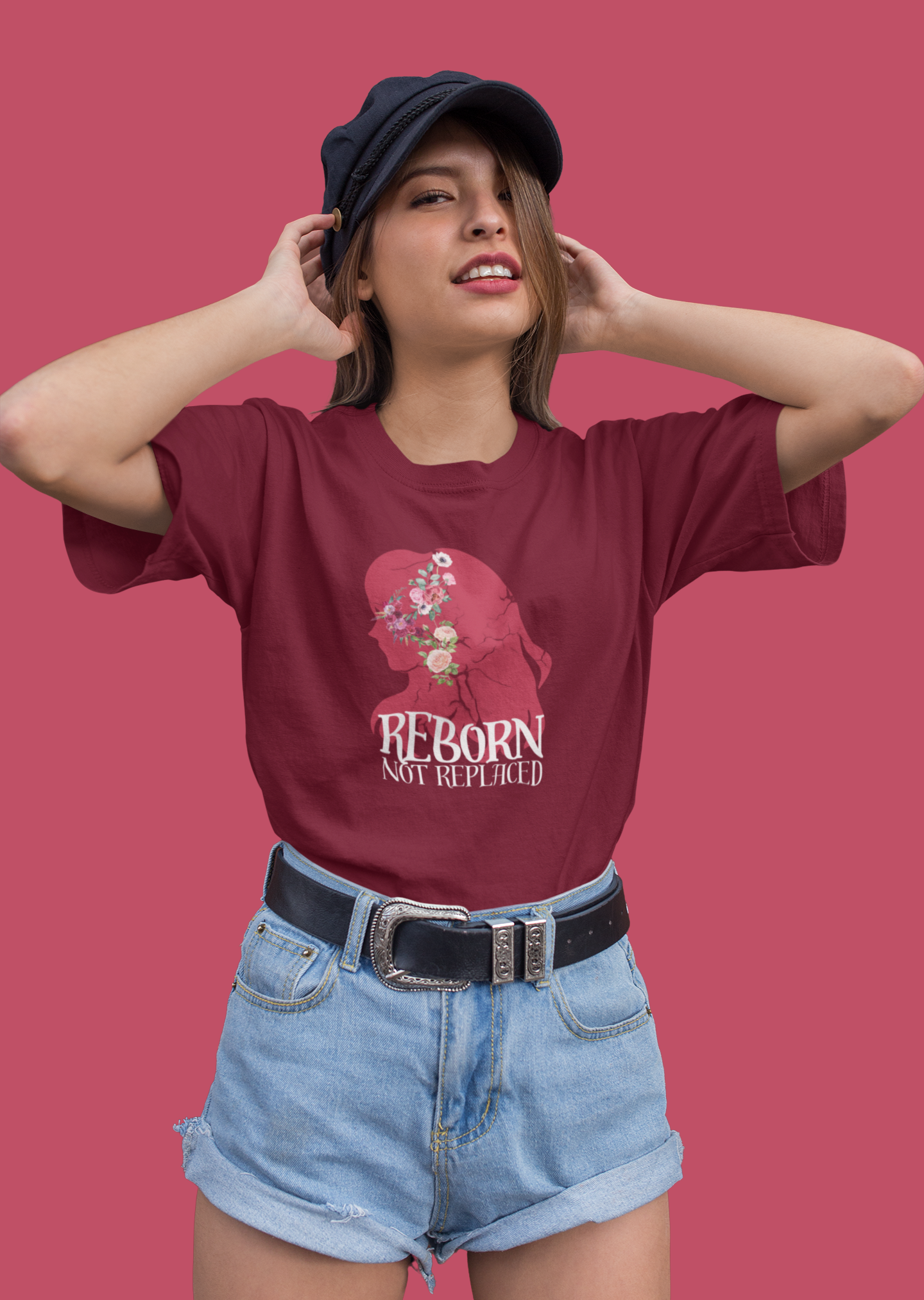 Reborn Not Replaced Oversize T-shirt