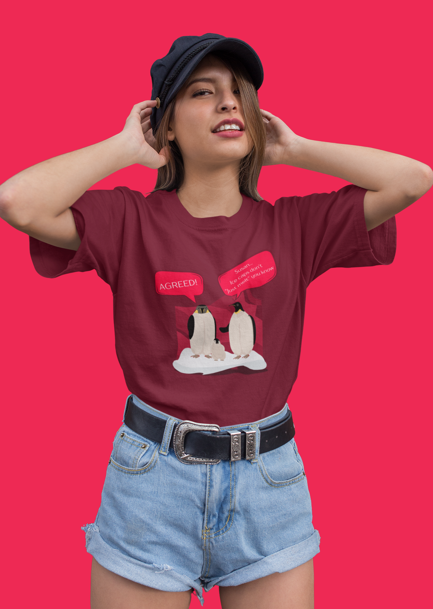 Ice Caps Don't Just Melt Oversize T-shirt