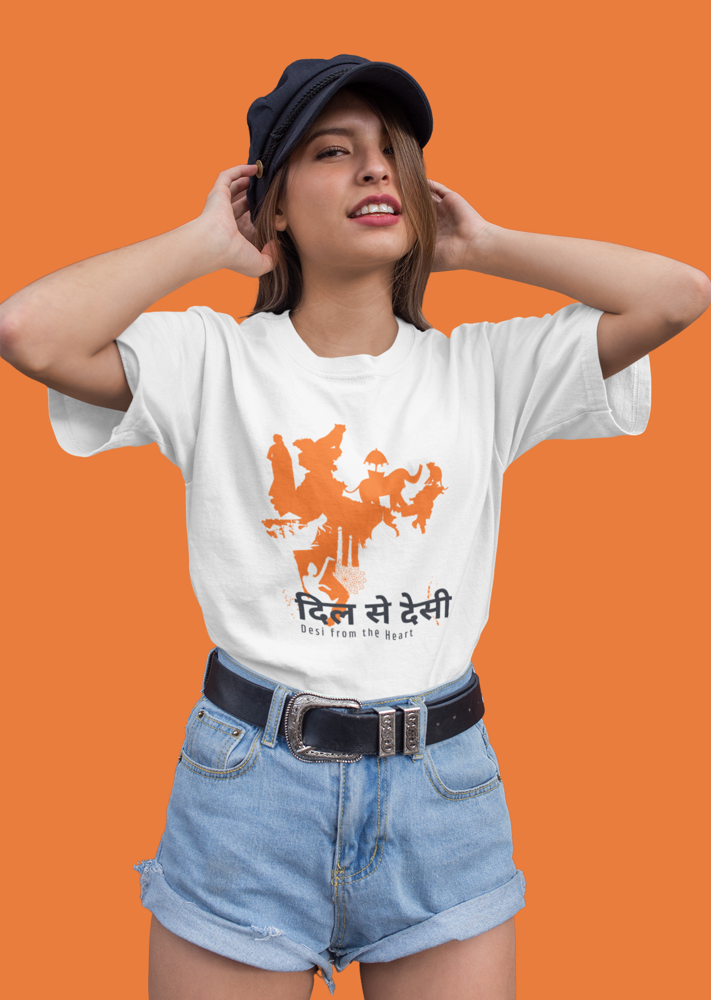 Desi from the Heart Oversize T-shirt