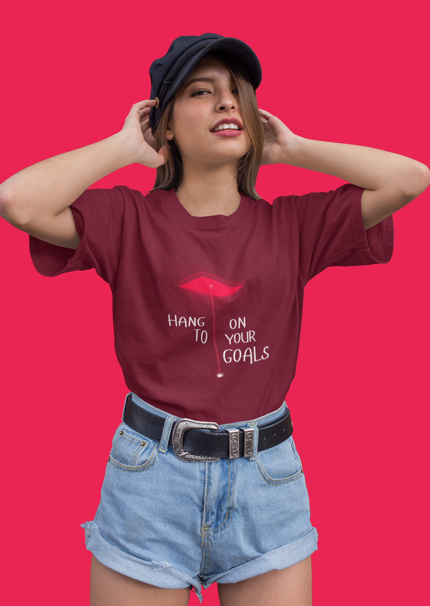 Hang On To Your Goal Oversize T-shirt