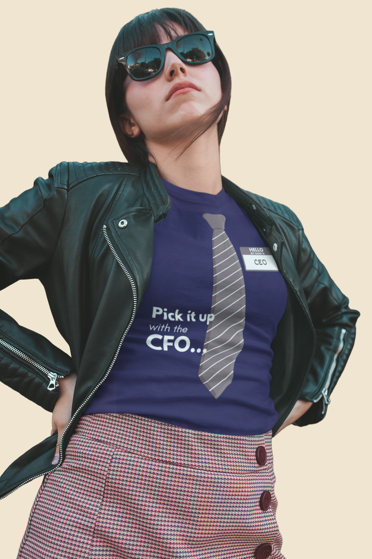 Hello My Name Is CEO Short Sleeve T-shirt