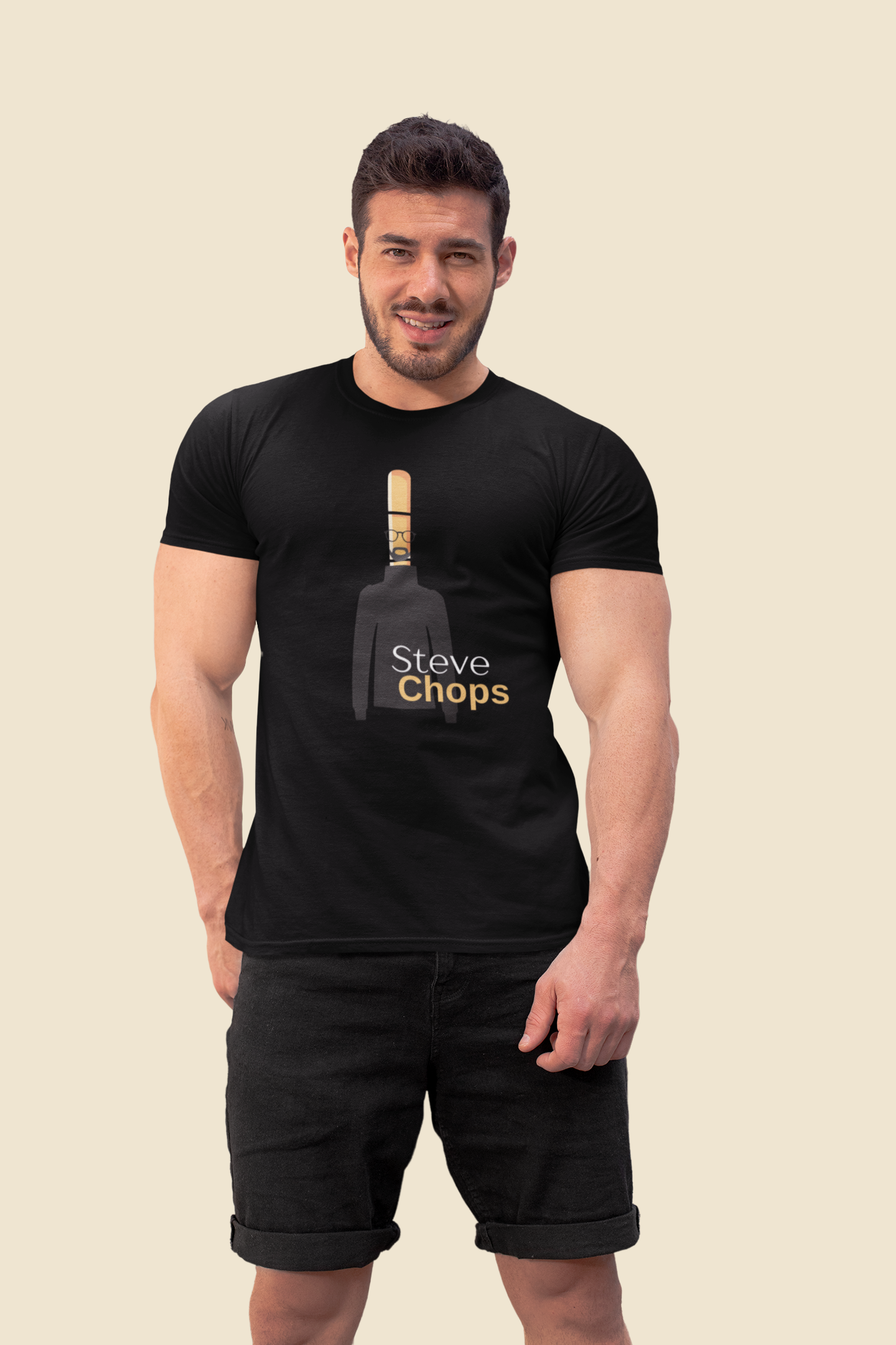 Steve Chops Slim Fit T-shirt