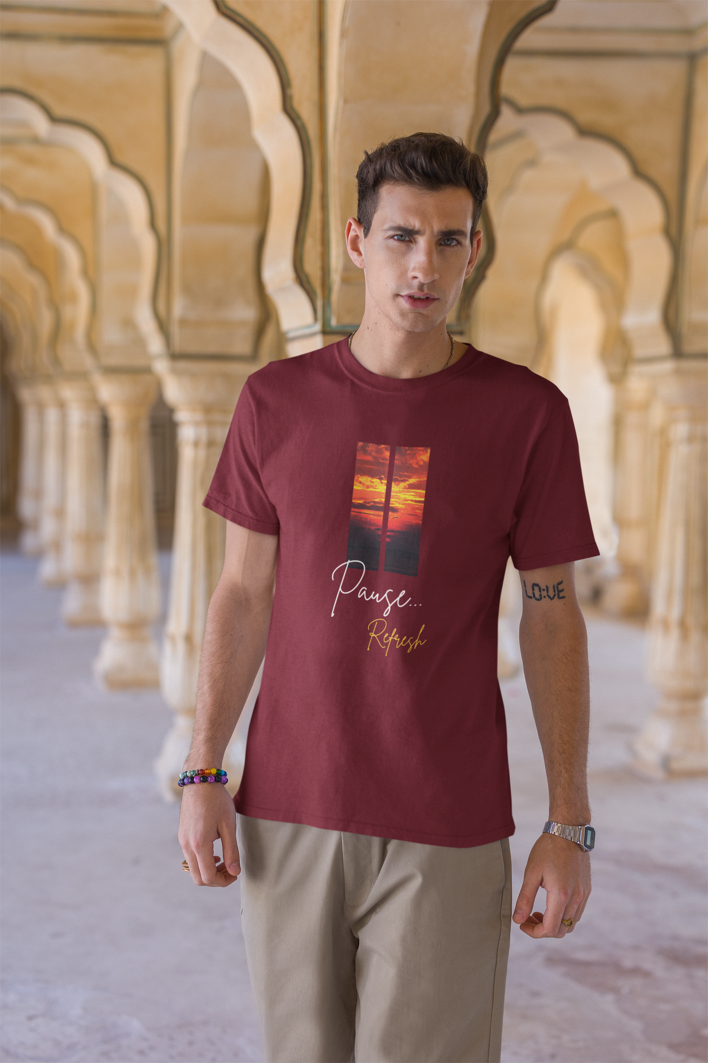 Pause Refresh Short Sleeve T-shirt