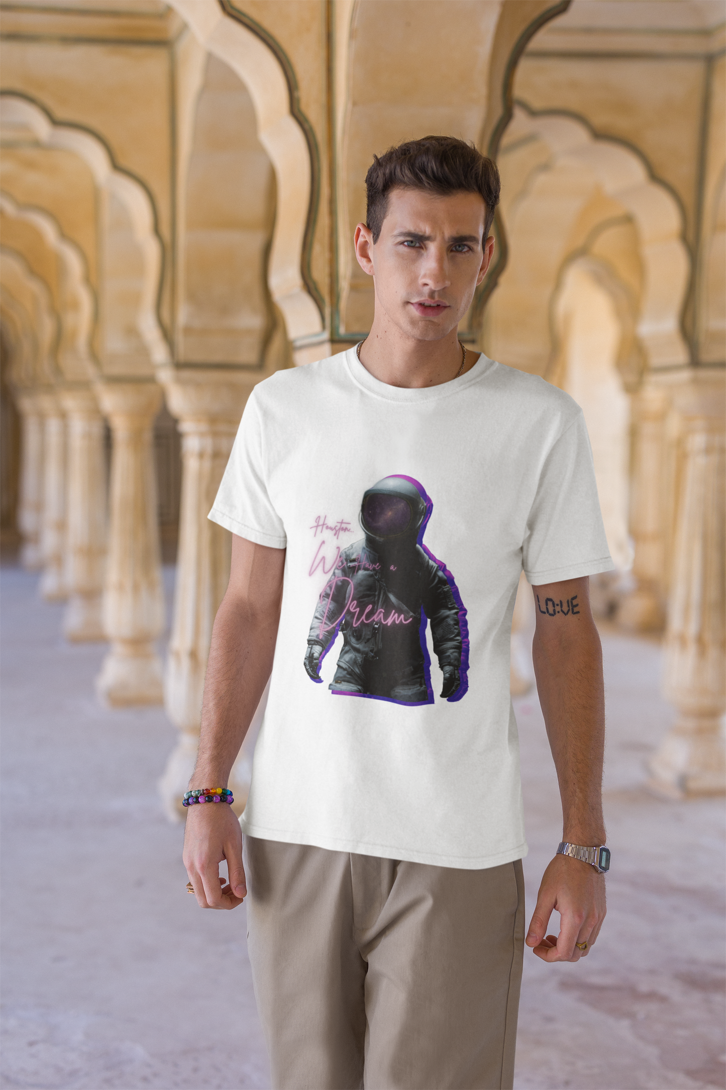 Houston We Have a Dream Short Sleeve T-shirt