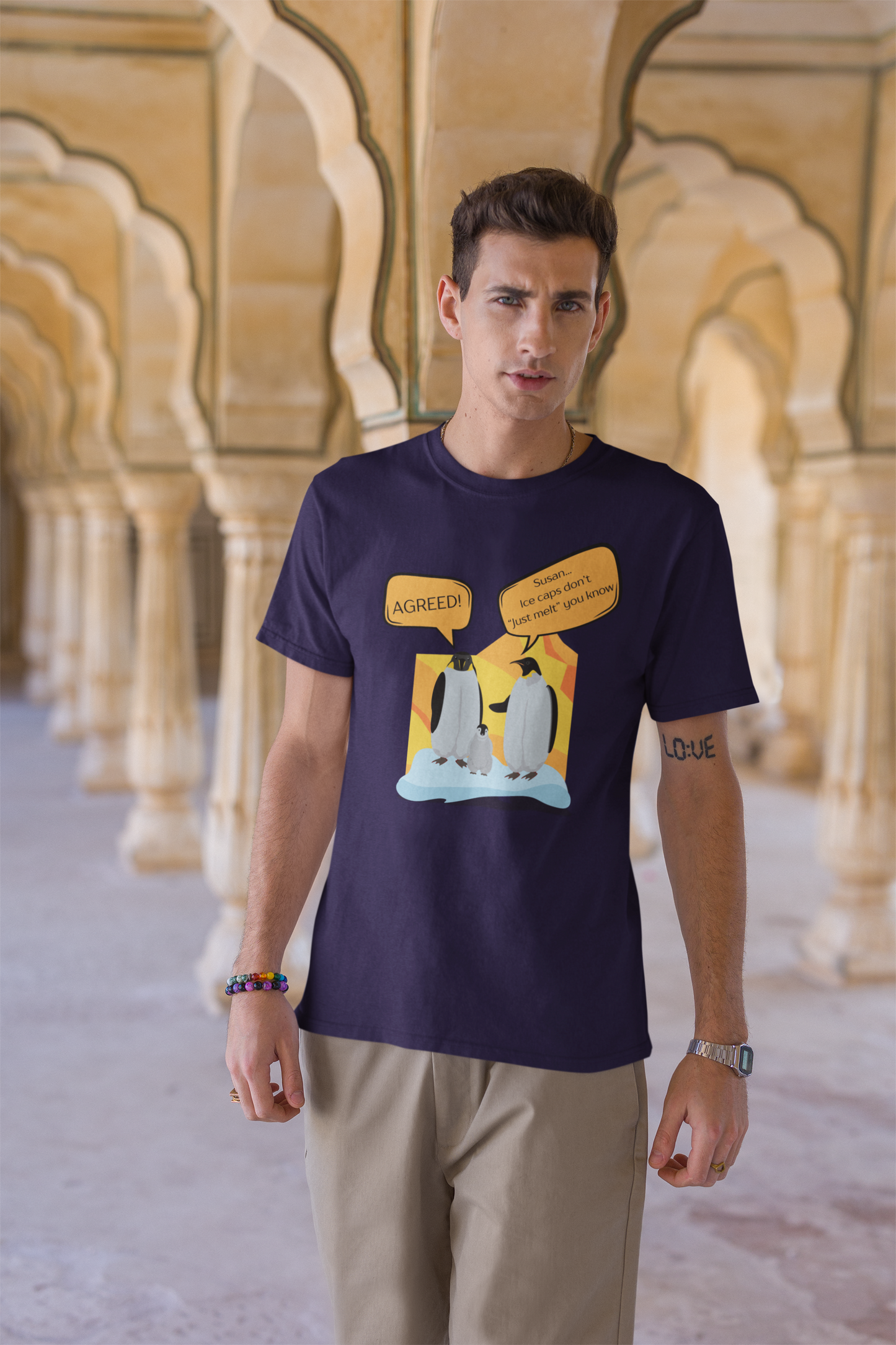 Ice Caps Don't Just Melt Short Sleeve T-shirt