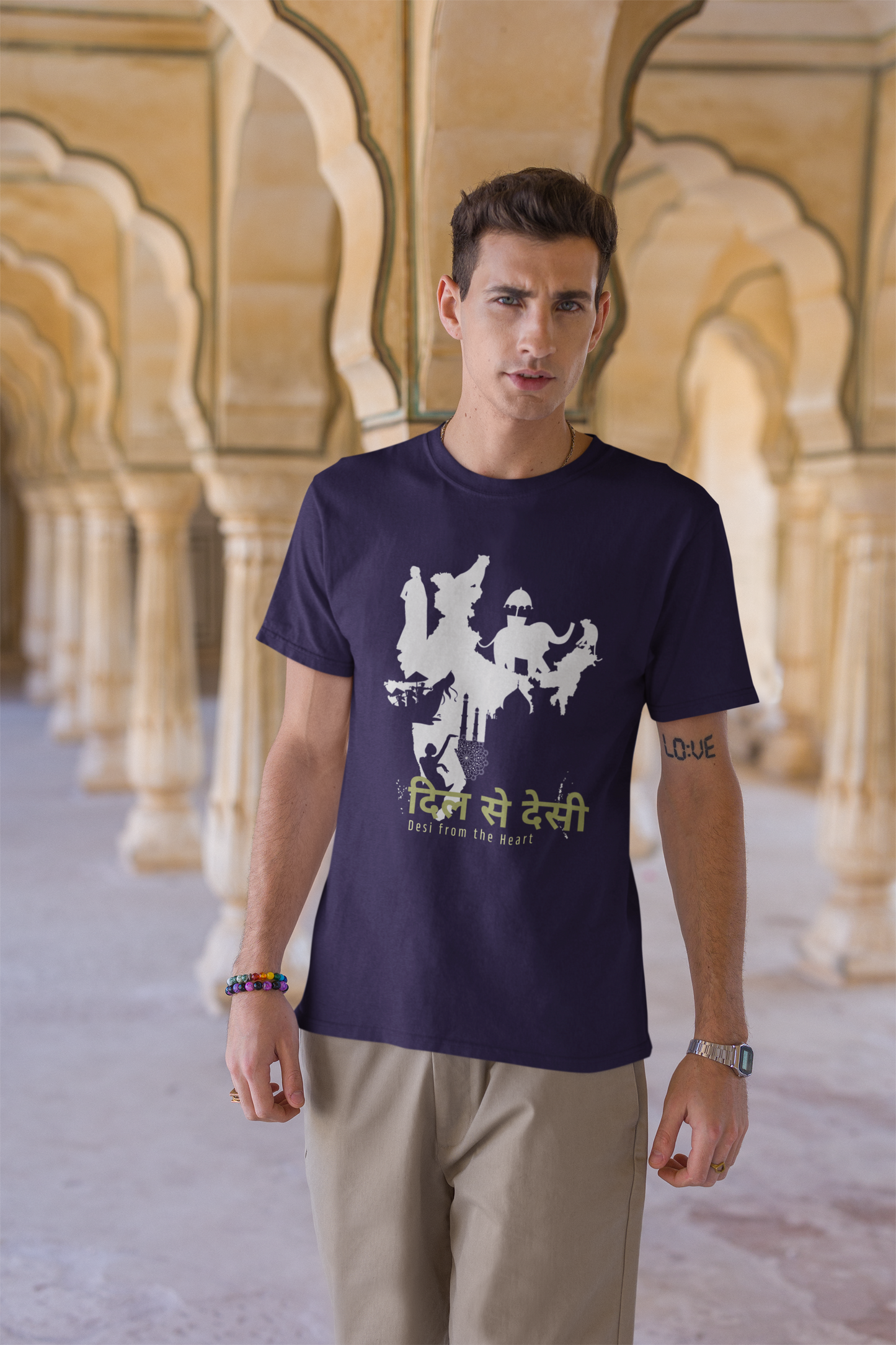 Desi from the Heart Short Sleeve T-shirt