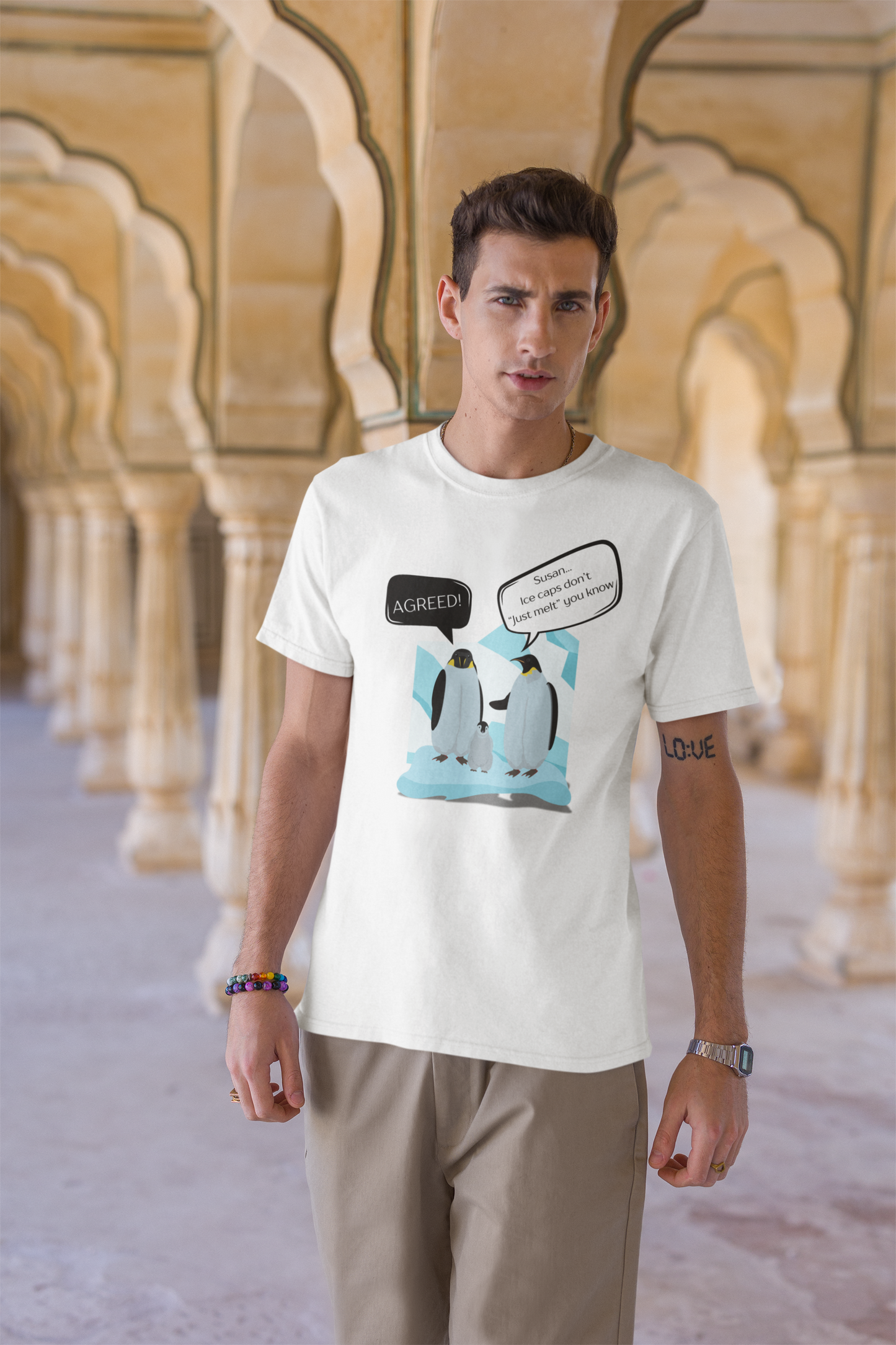 Ice Caps Don't Just Melt Short Sleeve T-shirt
