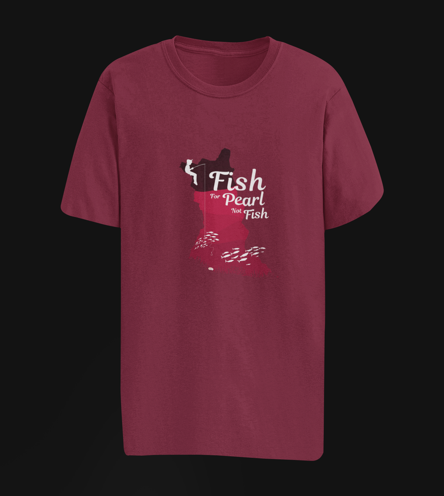 Fish for Peals not Fish Oversize T-shirt