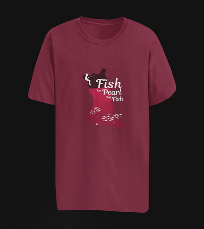 Fish for Peals not Fish Oversize T-shirt