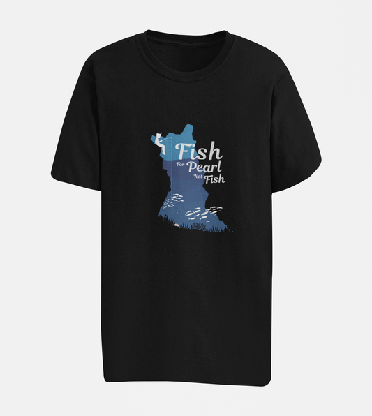 Fish for Peals not Fish Oversize T-shirt