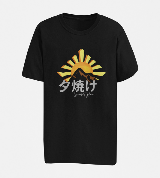 夕焼け Sunset Glow Oversize T-shirt