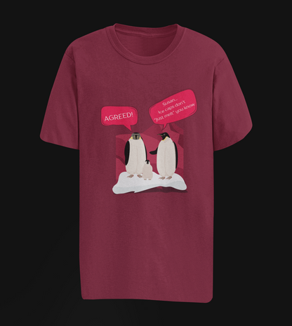 Ice Caps Don't Just Melt Oversize T-shirt