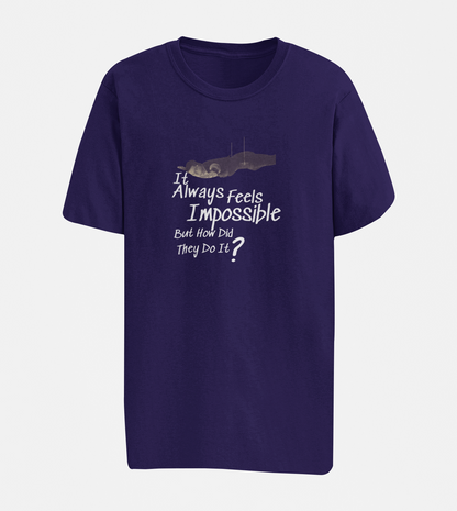 It Always Feels Impossible Oversize T-shirt