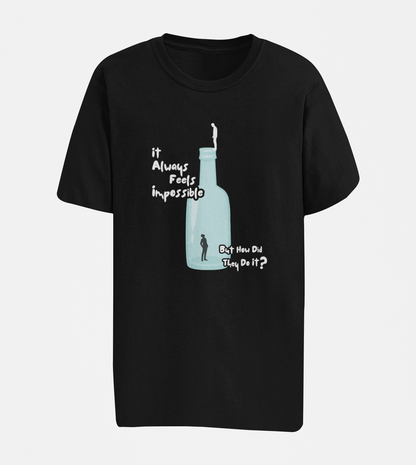 It Always Feels Impossible Oversize T-shirt