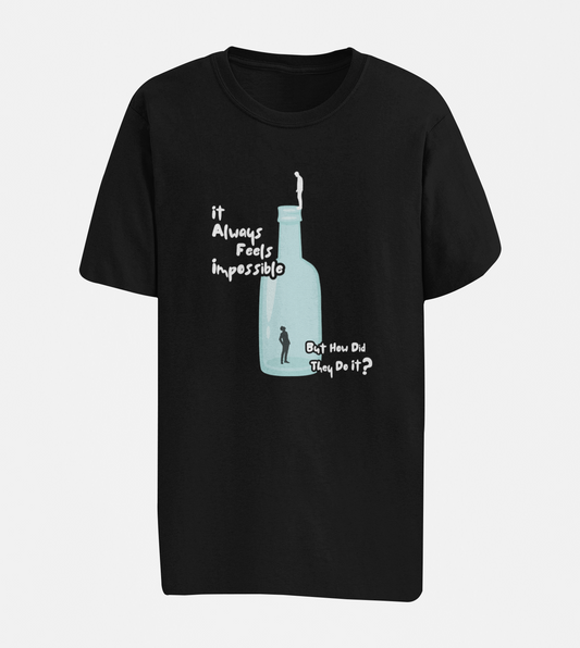 It Always Feels Impossible Oversize T-shirt