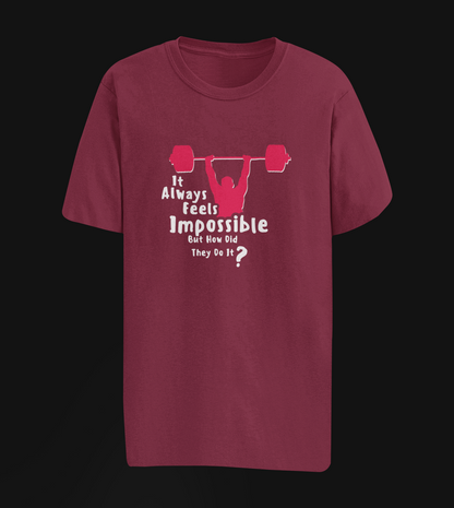 It Always Feels Impossible Oversize T-shirt