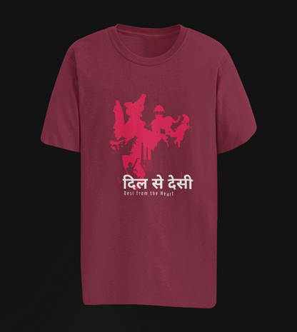 Desi from the Heart Oversize T-shirt