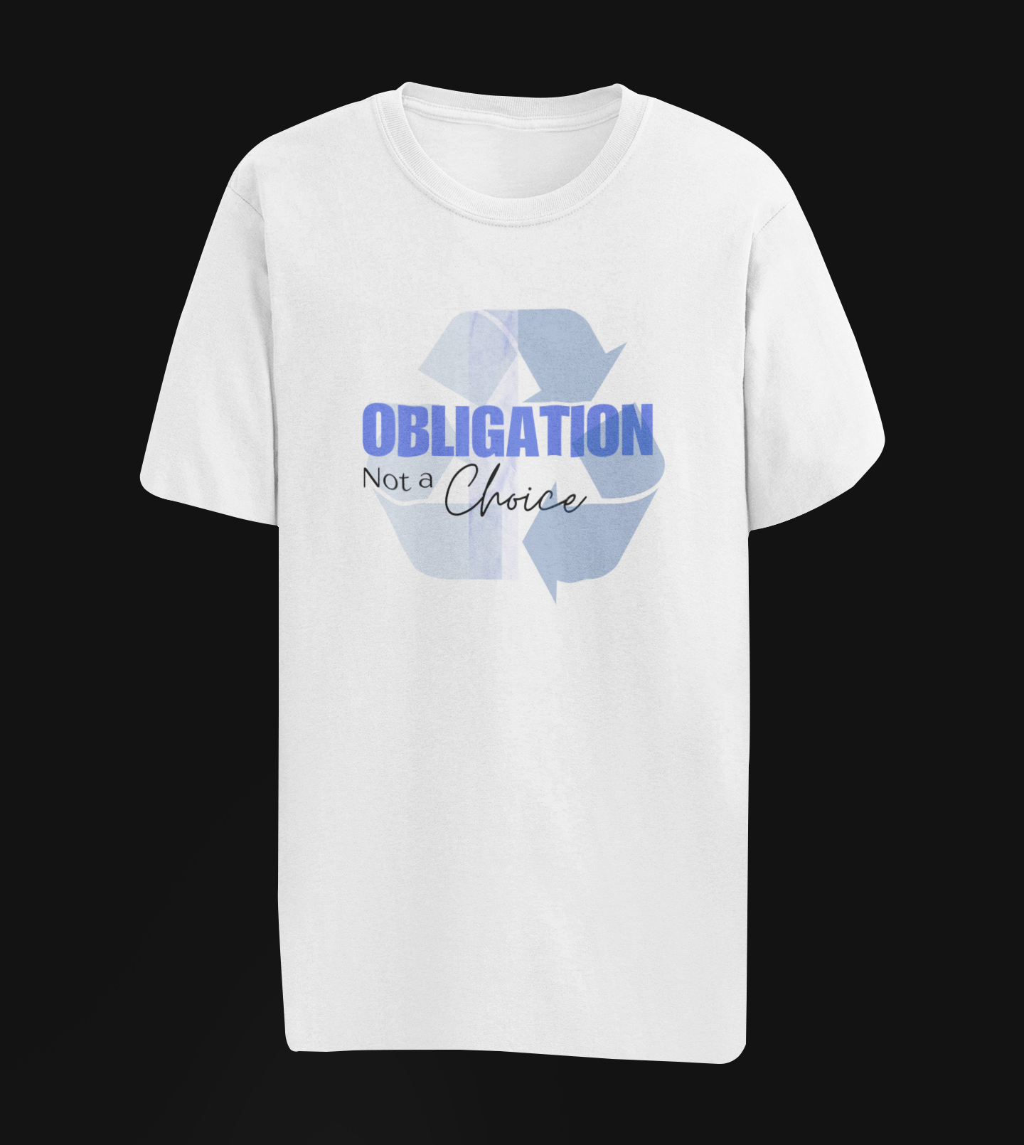 Obligation Not a Choice Oversize T-shirt