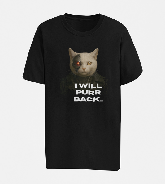 I Will Purr Back Oversize T-shirt
