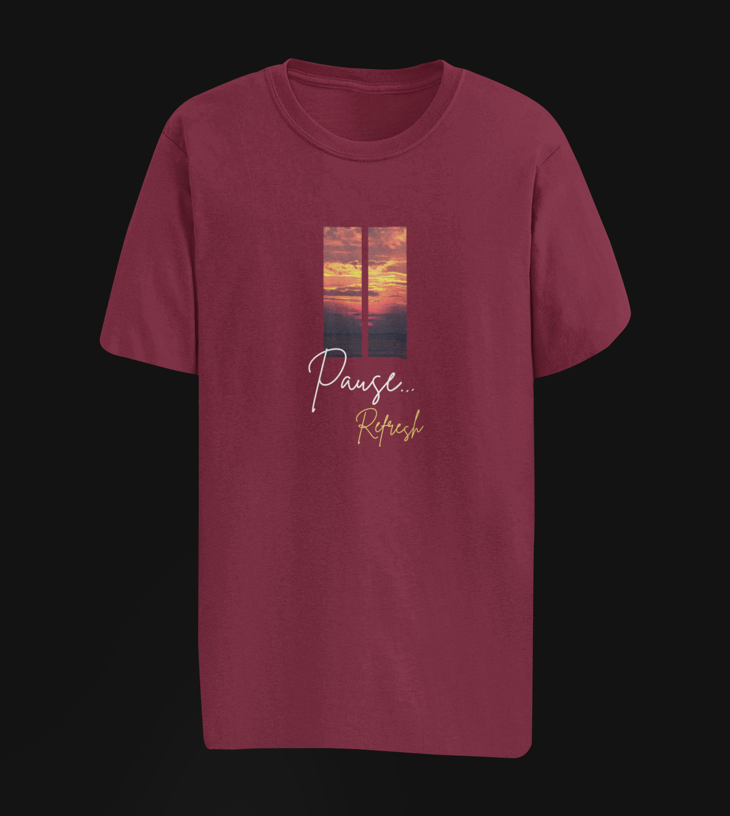 Pause Refresh Oversize T-shirt