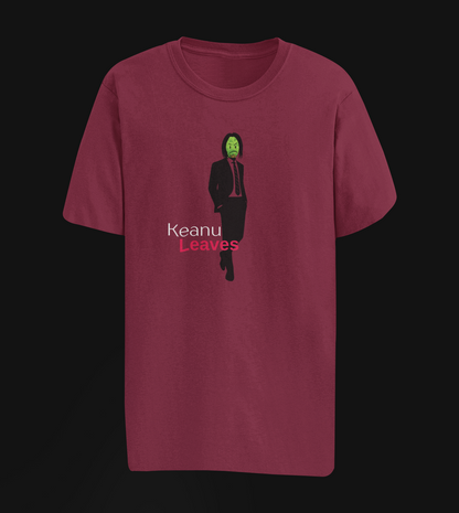 Keanu Leaves Oversize T-shirt
