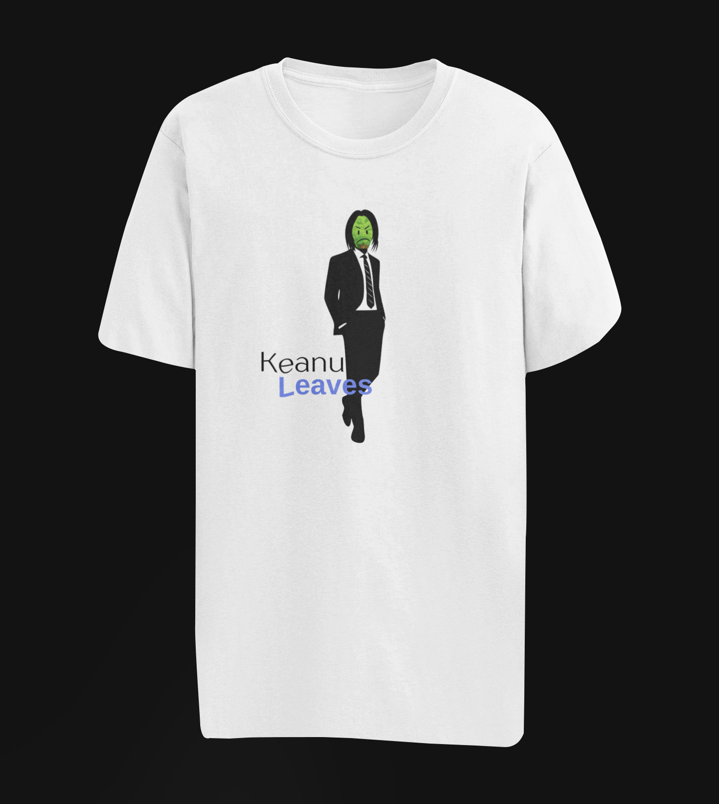 Keanu Leaves Oversize T-shirt