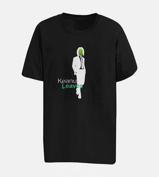 Keanu Leaves Oversize T-shirt