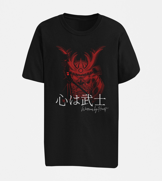 心は武士 Warrior by Heart Oversize T-shirt