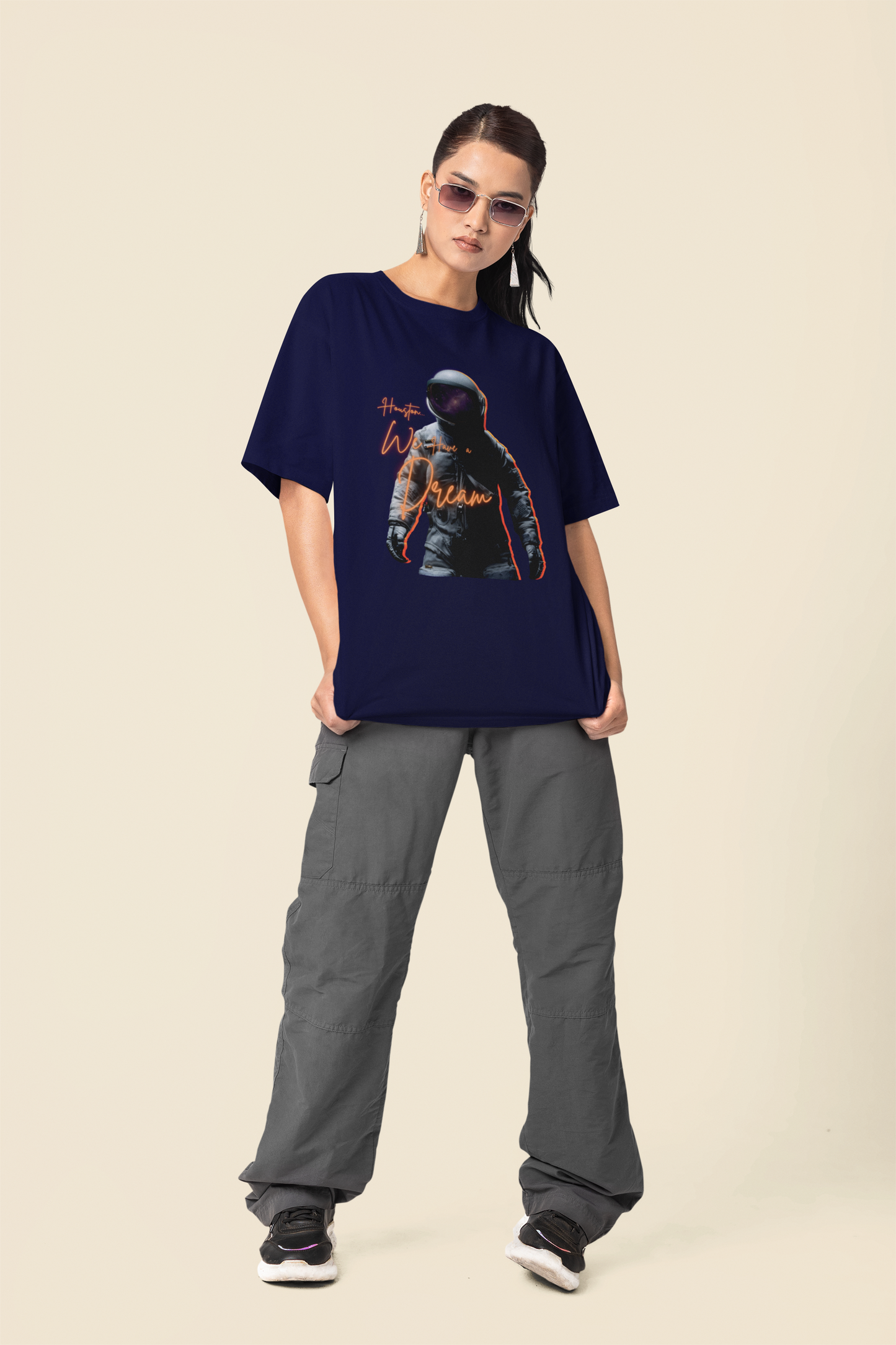 Houston We Have a Dream Oversize T-shirt